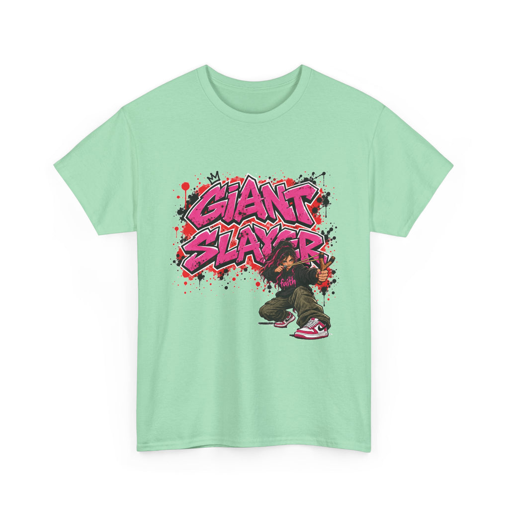 Giant Slayer graffiti character T-Shirt | streetwear, urban art tee