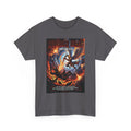 Archangel Battling Demon T-Shirt | Matthew 11:12 Scripture Graphic