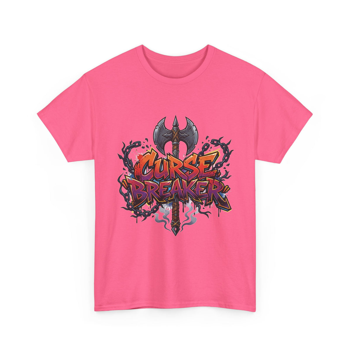 Curse Breaker Axe Rune design Tee | Christian prayer meeting, demonology theme