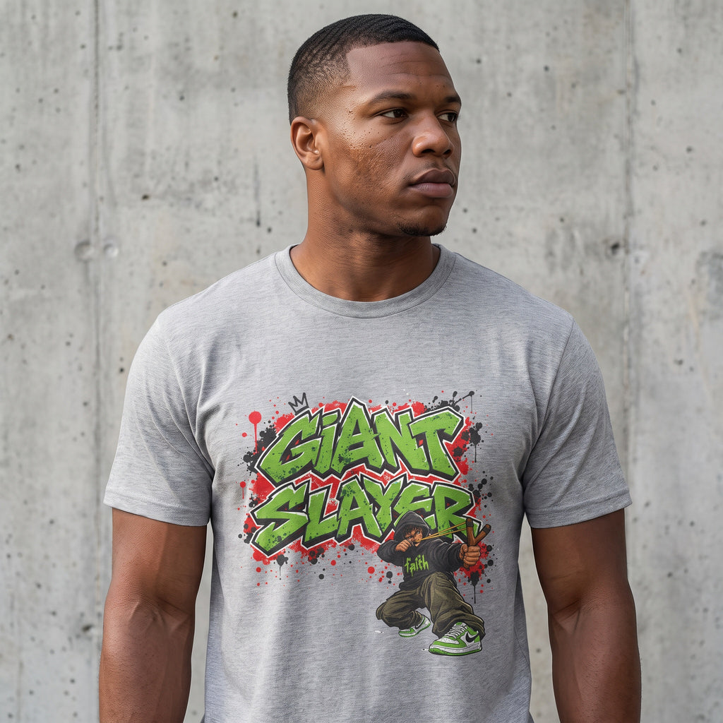 Giant Slayer graffiti character T-Shirt | streetwear, urban art tee
