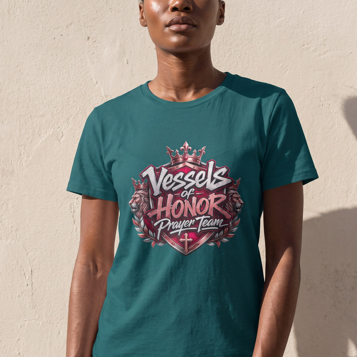 Vessels of Honor Prayer Team Tee | Christian faith church shirt