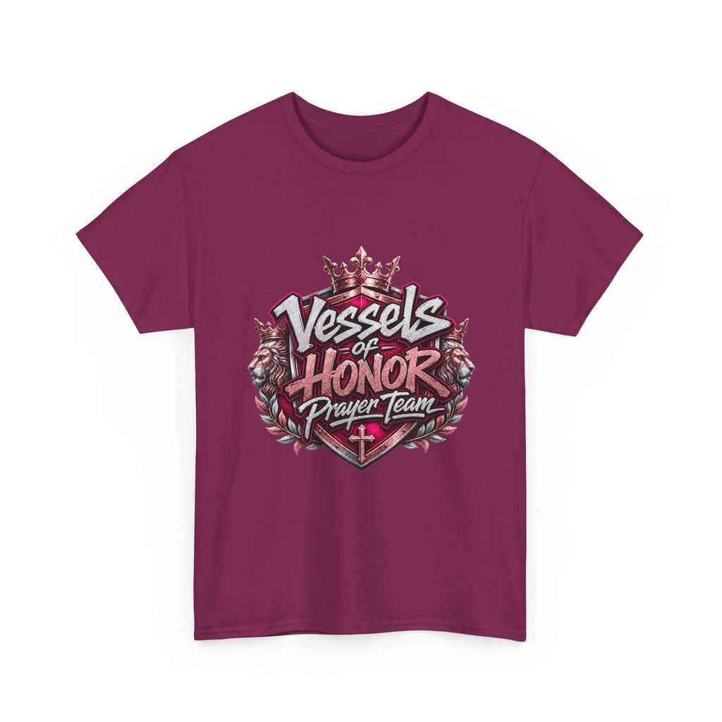 Vessels of Honor Prayer Team Tee | Christian faith church shirt
