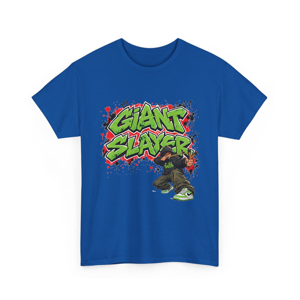 Giant Slayer graffiti character T-Shirt | streetwear, urban art tee