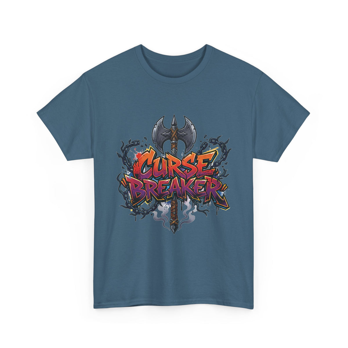 Curse Breaker Axe Rune design Tee | Christian prayer meeting, demonology theme