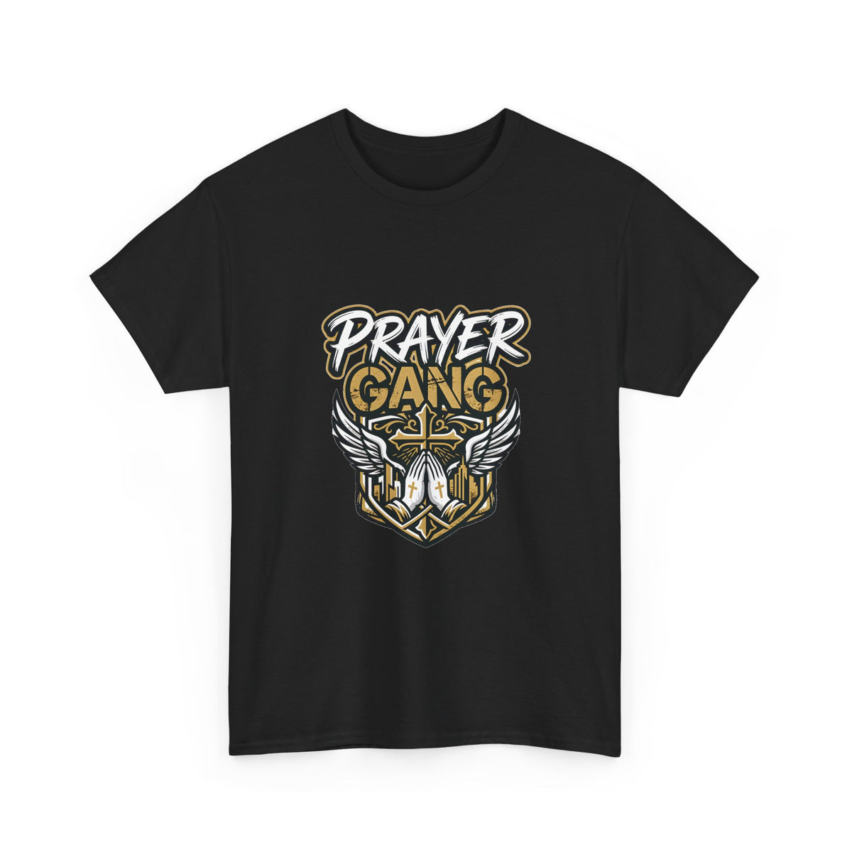 Prayer Gang T-Shirt | I Don’t Throw Hands I Throw Prayers graphic tee